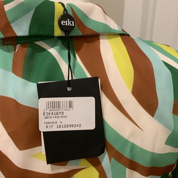 Multicolor dress. Made in Italy. - Picture 4 of 6